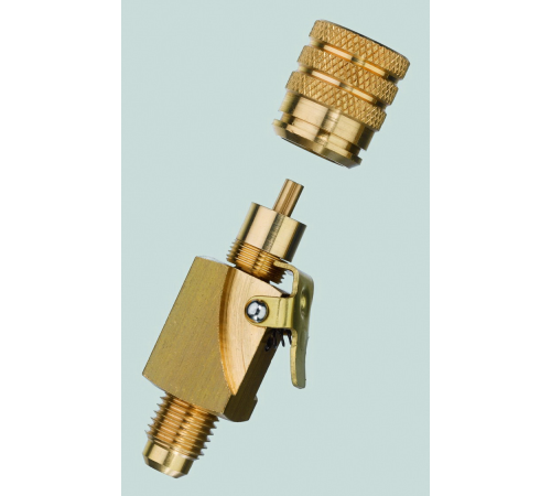 Быстросъёмные соединения с клапаном Шредера Refco V-35410 (4666336) (код 11736)