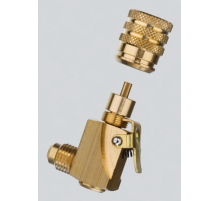 Быстросъёмные соединения с клапаном Шредера Refco V-35412