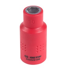Головка торцевая диэлектрическая шестигранная 1/2", 10 мм KING TONY 4335VE10M