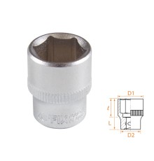 Головка торцевая стандартная шестигранная 1/4", 14 мм AFFIX AF00020014