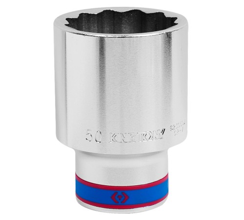 Головка торцевая глубокая двенадцатигранная 3/4", 50 мм KING TONY 623050M Головка торцевая глубокая двенадцатигранная 3/4", 50 мм KING TONY 623050M