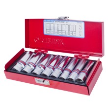 Набор глубоких торцевых головок 3/8", шестигранные, 3/8"-13/16", 8 предметов KING TONY 3508SR