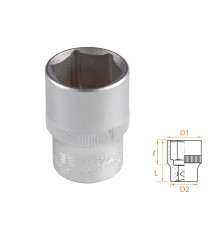 Головка торцевая стандартная шестигранная 1/2", 21 мм AFFIX AF00040021