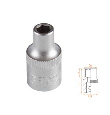 Головка торцевая стандартная шестигранная 3/8", 6 мм AFFIX AF00030006