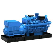 Газопоршневая электростанция TSS Yuchai-1000 Газопоршневая электростанция TSS Yuchai-1000