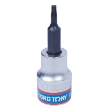 Насадка (бита) торцевая 3/8", Torx, T10, L = 50 мм KING TONY 302310 Насадка (бита) торцевая 3/8", Torx, T10, L = 50 мм KING TONY 302310