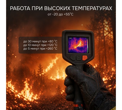 Тепловизор RGK TL-384F с поверкой