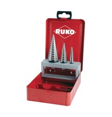 Набор ступенчатых сверл RUKO HSS 4-30мм, 101326 Набор ступенчатых сверл RUKO HSS 4-30мм, 101326