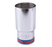 Головка торцевая глубокая шестигранная 1/2", 1-3/16", дюймовая KING TONY 423538S Головка торцевая глубокая шестигранная 1/2", 1-3/16", дюймовая KING TONY 423538S