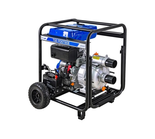 Мотопомпа дизельная TSS PDST80E (с электростартом, АКБ) Мотопомпа дизельная TSS PDST80E (с электростартом, АКБ)