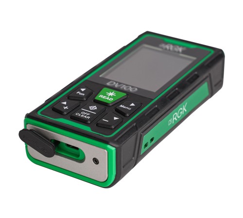 Лазерный дальномер с видоискателем RGK DV100 с поверкой