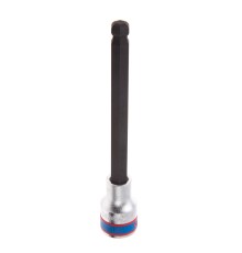 Насадка (бита) торцевая 1/2", Hex, 10 мм, L = 140 мм, с шаровым окончанием KING TONY 40D010 Насадка (бита) торцевая 1/2", Hex, 10 мм, L = 140 мм, с шаровым окончанием KING TONY 40D010
