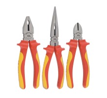 Набор пассатижей и бокорезов, диэлектрических, 3 предмета KING TONY 40603GP