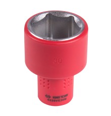 Головка торцевая диэлектрическая шестигранная 1/2", 30 мм KING TONY 4335VE30M