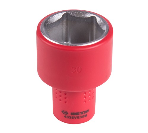 Головка торцевая диэлектрическая шестигранная 1/2", 30 мм KING TONY 4335VE30M