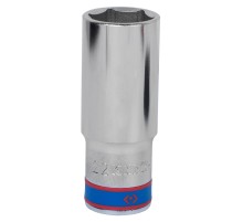 Головка торцевая глубокая шестигранная 1/2", 22 мм KING TONY 423522M