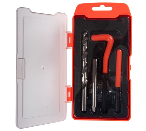 Набор для восстановления резьбы М10х1,5, 15 предметов, кейс AFFIX AF35210150C