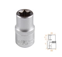 Головка торцевая TORX Е-стандарт 1/4", E10 AFFIX AF00023010