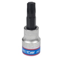 Насадка (бита) торцевая 3/8", Torx, T45, L = 50 мм KING TONY 302345 Насадка (бита) торцевая 3/8", Torx, T45, L = 50 мм KING TONY 302345