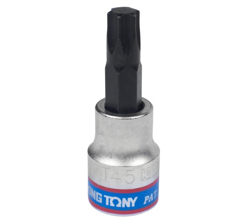 Насадка (бита) торцевая 3/8", Torx, T45, L = 50 мм KING TONY 302345 Насадка (бита) торцевая 3/8", Torx, T45, L = 50 мм KING TONY 302345