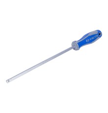 Отвертка вороток 1/4", 310 мм, двухкомпонентная ручка KING TONY 2177DF