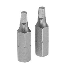 Набор вставок (бит) торцевых 1/4", Square, S1, 25 мм, 2 предмета TOLSEN TT20238 Набор вставок (бит) торцевых 1/4", Square, S1, 25 мм, 2 предмета TOLSEN TT20238