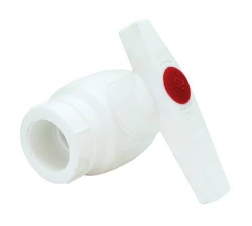 Кран MeerPlast PRO шаровый PPRC 25 белый (1/45) Кран MeerPlast PRO шаровый PPRC 25 белый (1/45)