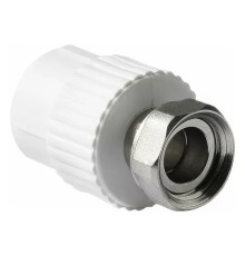 Муфта MeerPlast PPRC 20х1/2 накид. гайка белый (1/10/210)