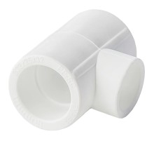 Тройник Lammin PPR перех. 75х32х75 16/2, белый Тройник Lammin PPR перех. 75х32х75 16/2, белый