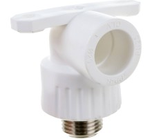 Угольник РОСТерм PPR комбинированная D20х1/2 НР с креплением