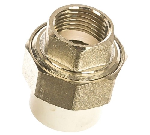 Муфта РОСТерм PPR комбинированная с раз. раструбом D20х1/2 ВР