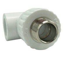 Угольник РОСТерм PPR комбинированная D25х1/2 НР