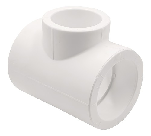 Тройник THERMOLIGHT переходной PP-R 50х40х50 белый (5/35)