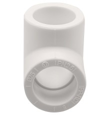 Тройник THERMOLIGHT PP-R 25 белый (20/160) Тройник THERMOLIGHT PP-R 25 белый (20/160)