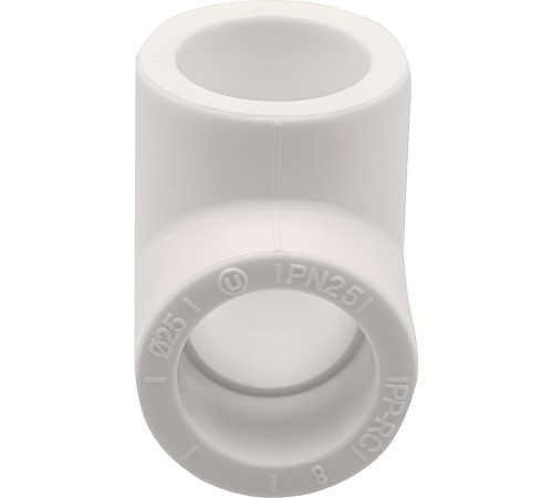 Тройник THERMOLIGHT PP-R 25 белый (20/160) Тройник THERMOLIGHT PP-R 25 белый (20/160)