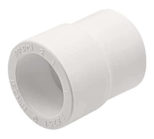 Муфта THERMOLIGHT переходная PP-R НР-ВР 32/25 белый (50/350) Муфта THERMOLIGHT переходная PP-R НР-ВР 32/25 белый (50/350)