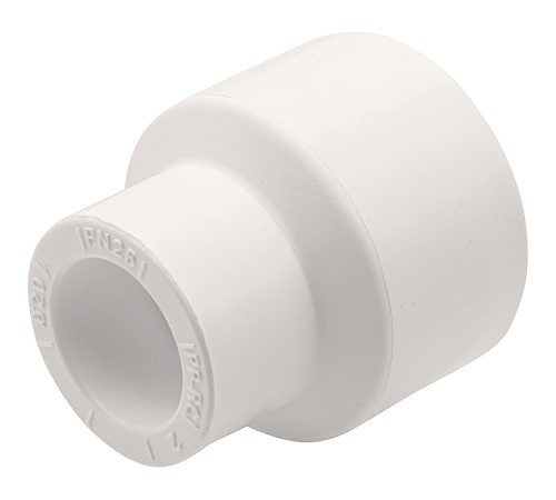 Муфта THERMOLIGHT переходная PP-R НР-ВР 40/20 белый (25/250) Муфта THERMOLIGHT переходная PP-R НР-ВР 40/20 белый (25/250)