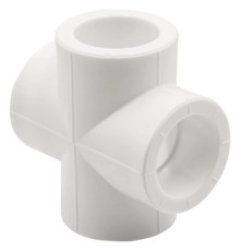 Крестовина THERMOLIGHT PP-R 32 белый (10/70)