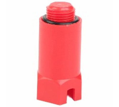 Заглушка Motusline длинная 1/2 пластиковая, красный (130)