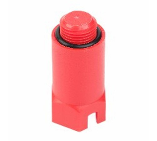 Заглушка Motusline длинная 1/2 пластиковая, красный (130)
