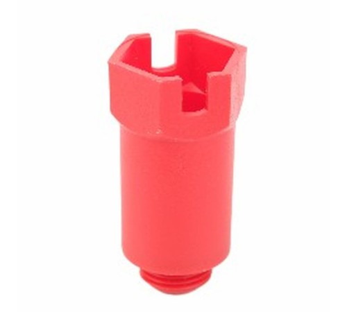 Заглушка Motusline длинная 1/2 пластиковая, красный (130)