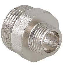 Ниппель переходной VALTEC VTr.580.N.0604 нар.-нар. 1"х1/2" Ниппель переходной VALTEC VTr.580.N.0604 нар.-нар. 1"х1/2"