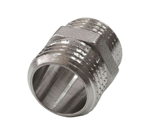 Ниппель VALFEX никел. НР-НР 1 1/4" (60/10), арт. VF.582.N.114 Ниппель VALFEX никел. НР-НР 1 1/4" (60/10), арт. VF.582.N.114