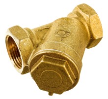 Фильтр сетчатый VALFEX для воды 3/4" ВР/ВР латунный под пломбу 46Б5фт1 (64/16)