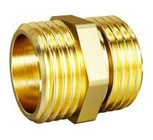 Ниппель прямой LD DN20 нр-нр, латунь