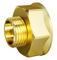 Переходник LD DN20х15 вн-нр, латунь Переходник LD DN20х15 вн-нр, латунь