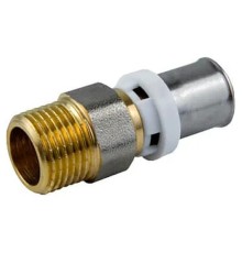 Муфта STI пресс латунь ДН 16х 1/2" НР