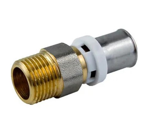 Муфта STI пресс латунь ДН 16х 1/2" НР Муфта STI пресс латунь ДН 16х 1/2" НР