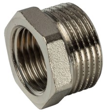 Футорка STOUT никелированная 3/4" х1/2" Футорка STOUT никелированная 3/4" х1/2"