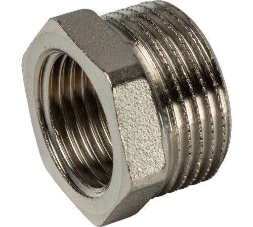 Футорка STOUT никелированная 3/4" х1/2" Футорка STOUT никелированная 3/4" х1/2"